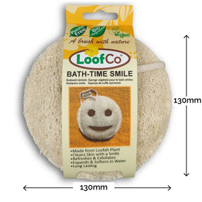 Bath-Time Smiley Loofah