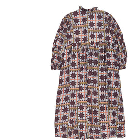 Bonte Dust Blue Multi Patterned Quincy Dress