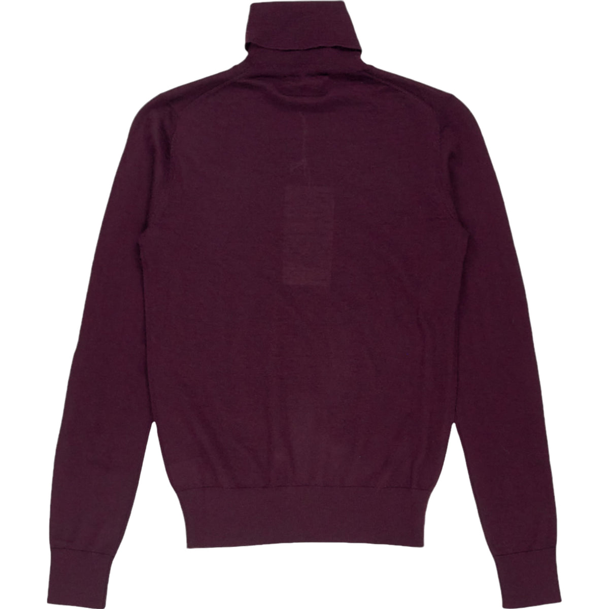 N. Peal Burgundy Cashmere Turtleneck Sweater