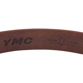 YMC Brown Genuine Leather Belt