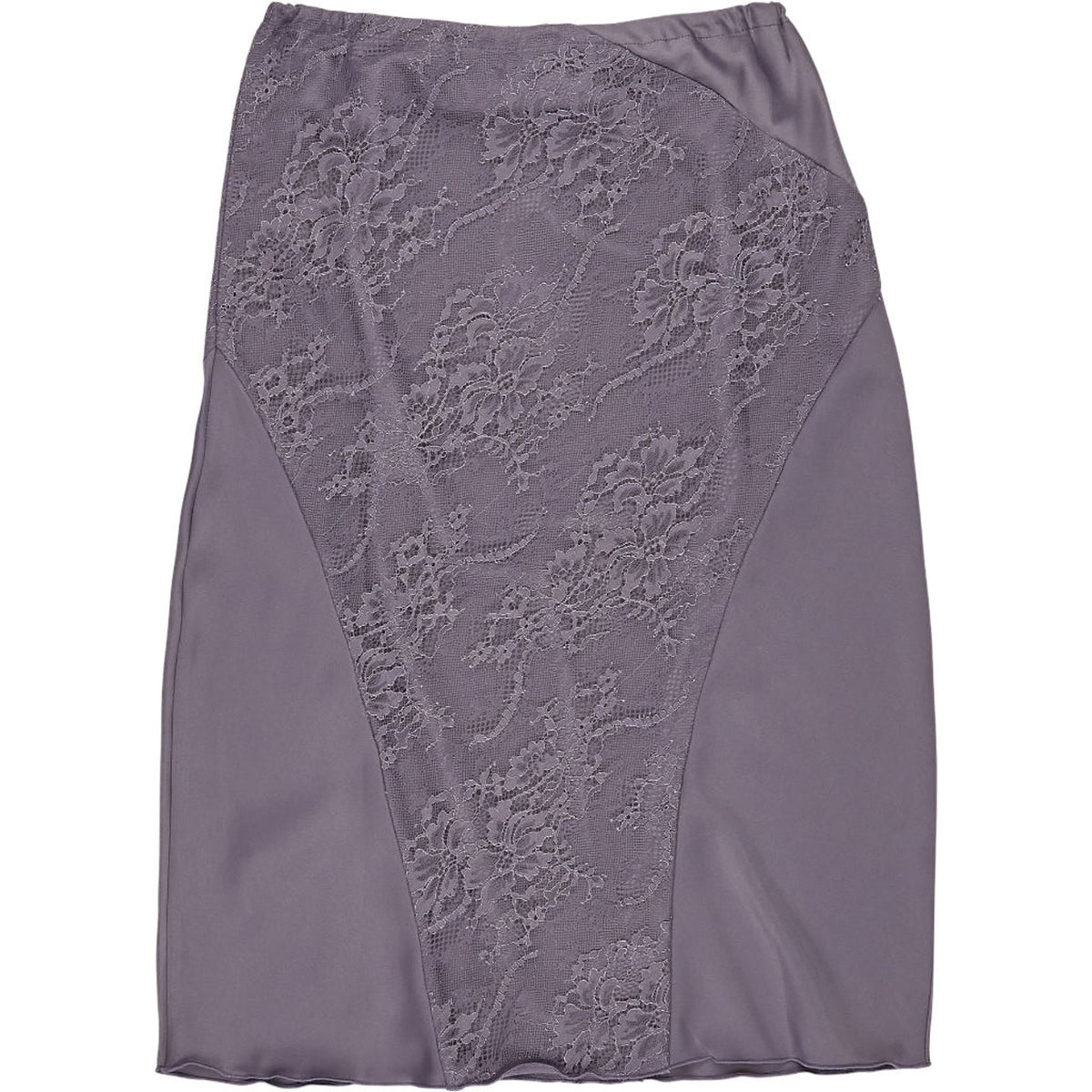 Motel Grey Goyara Satin Skirt
