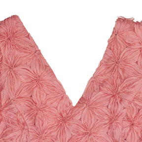 Coast Pink Floral Puffed Sleeve Dress