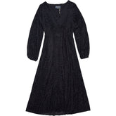 Wyse Black Claudia Devore Dress
