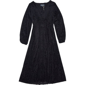 Wyse Black Claudia Devore Dress