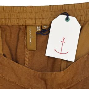 Seasalt Brown Relaxed Tapered Trousers