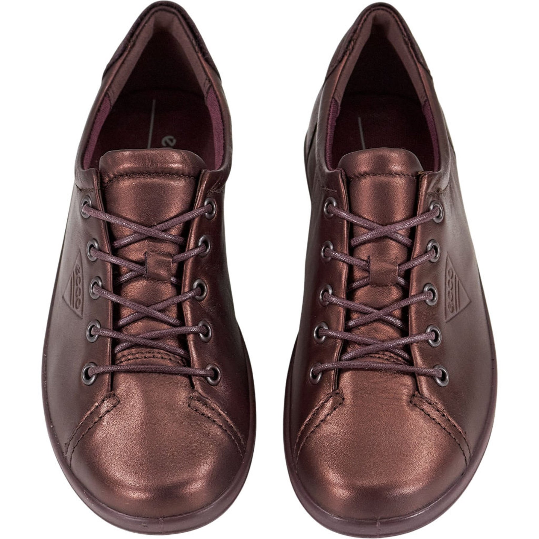 ECCO Soft 2.0 Fig Metallic Trainers