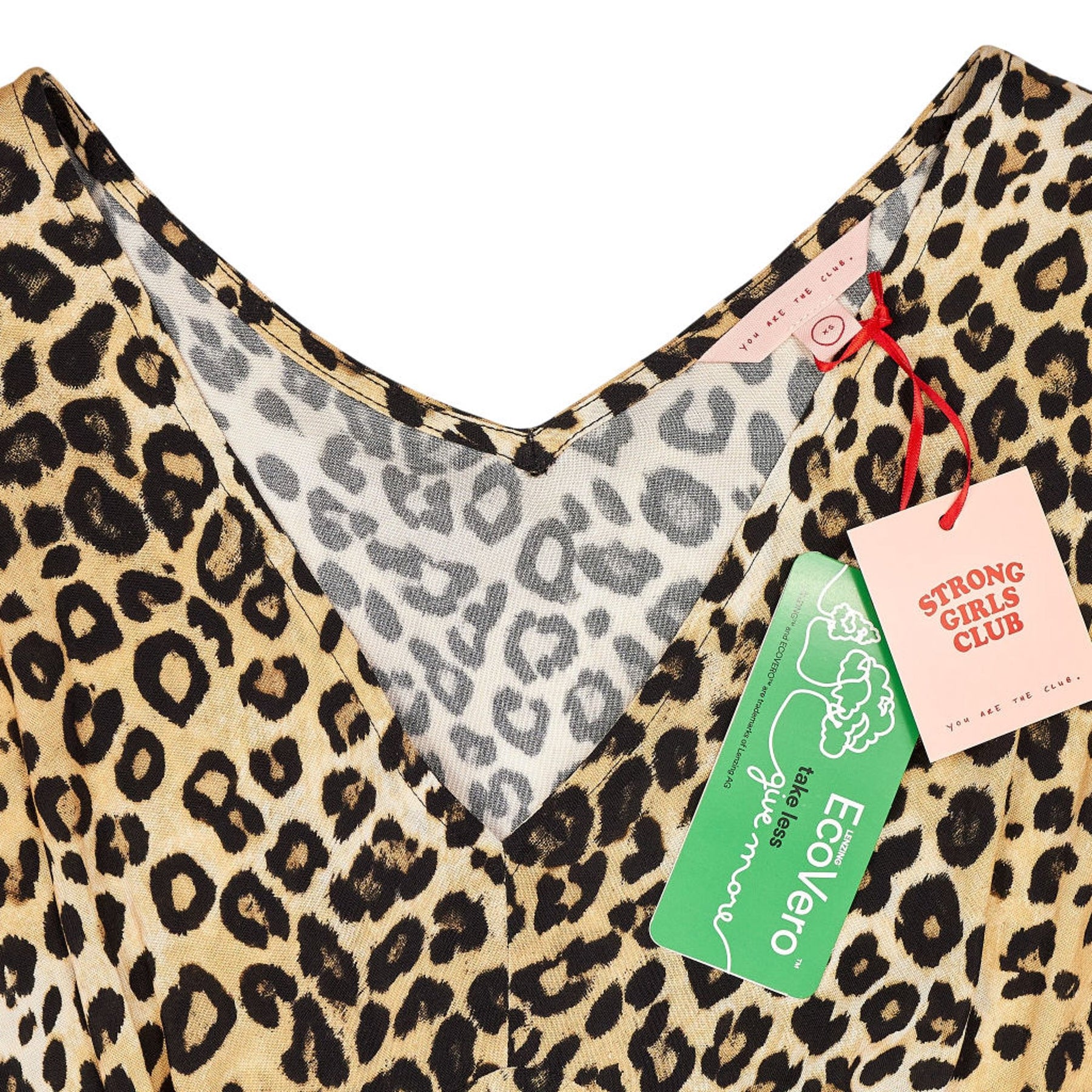 Strong Girls Club Leopard Print Dress