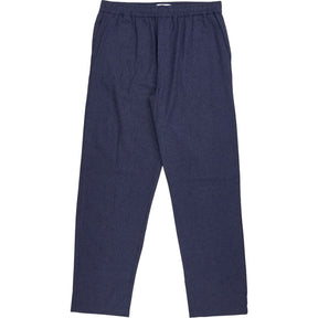 Hamilton + Hare Navy Flannel Trousers