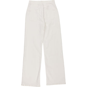 Baukjen White Wide Leg Jeans