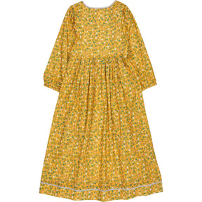 Bonté Honey Yellow Birdie Floral Dress