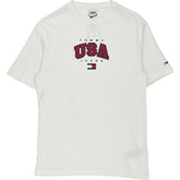 Tommy Jeans White USA T-Shirt