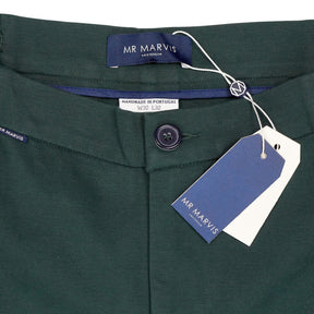 MR MARVIS Dark Green Easy Trousers