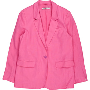 NRBY Pink Linen Blazer