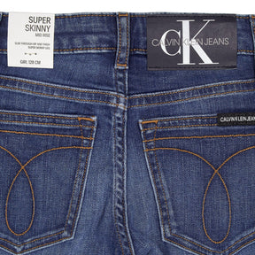 Calvin Klein Blue Super Skinny Jeans