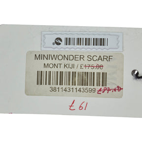 Mont Kiji Orange Miniwonder Silk Neck Scarf