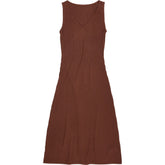 WYSE Brown Knit Midi Dress