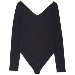 Omnes Black Long Sleeve Bodysuit