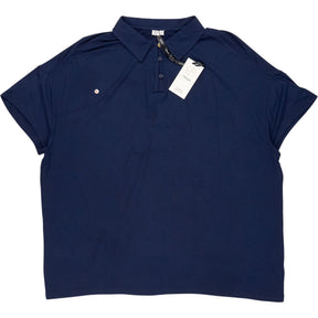 1 People Navy Polo Shirt