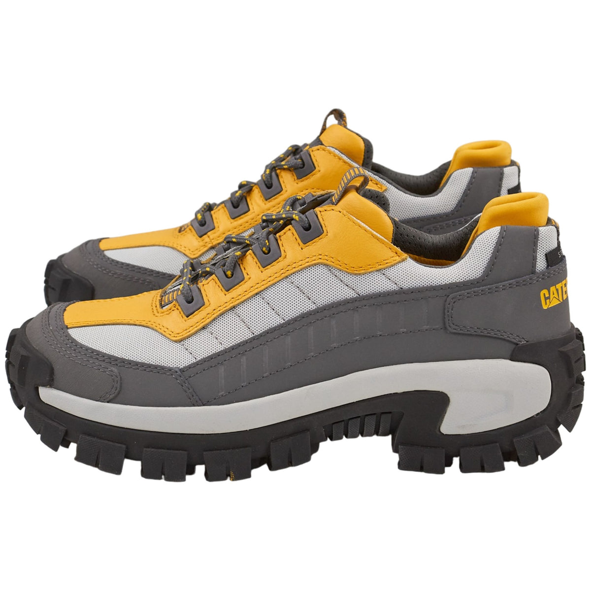Caterpillar Gargoyle and Yellow Steel Toe Sneakers | Shop