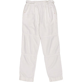 Bella Dahl White Elastic Waist Trousers