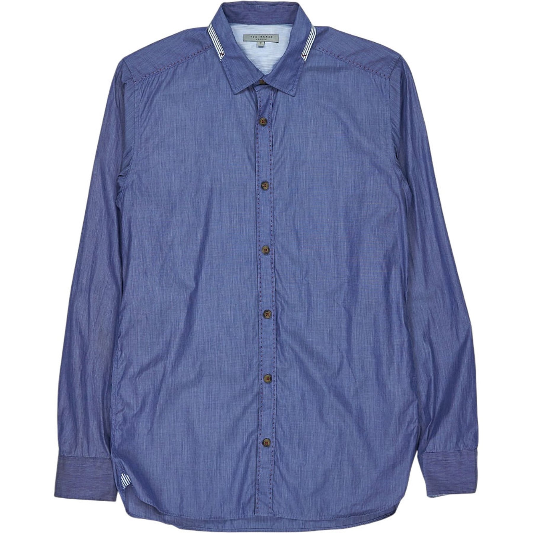 Ted Baker Blue Striped Shirt