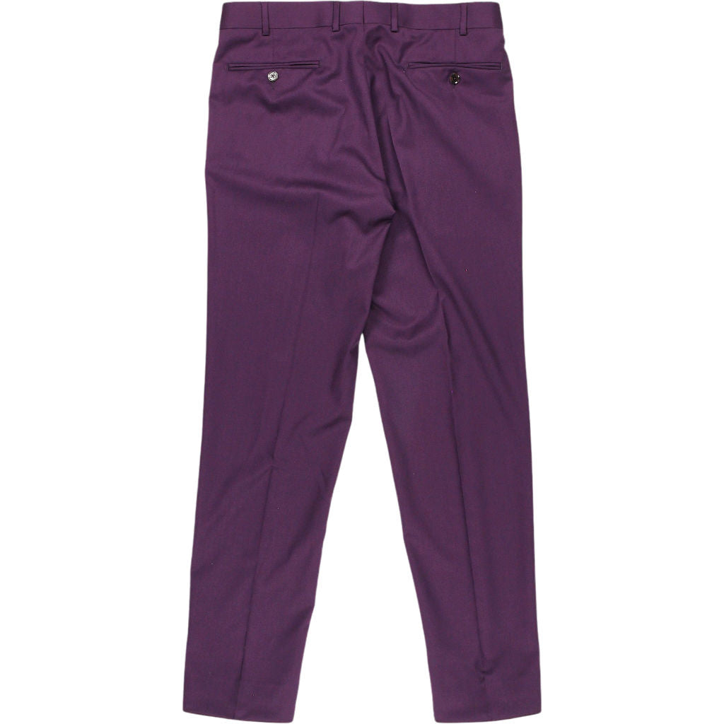 Scabal Purple Check Suit