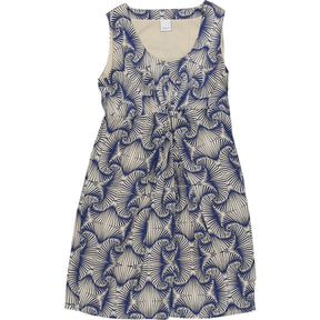 Mama Licious Blue Patterned Sleeveless Dress