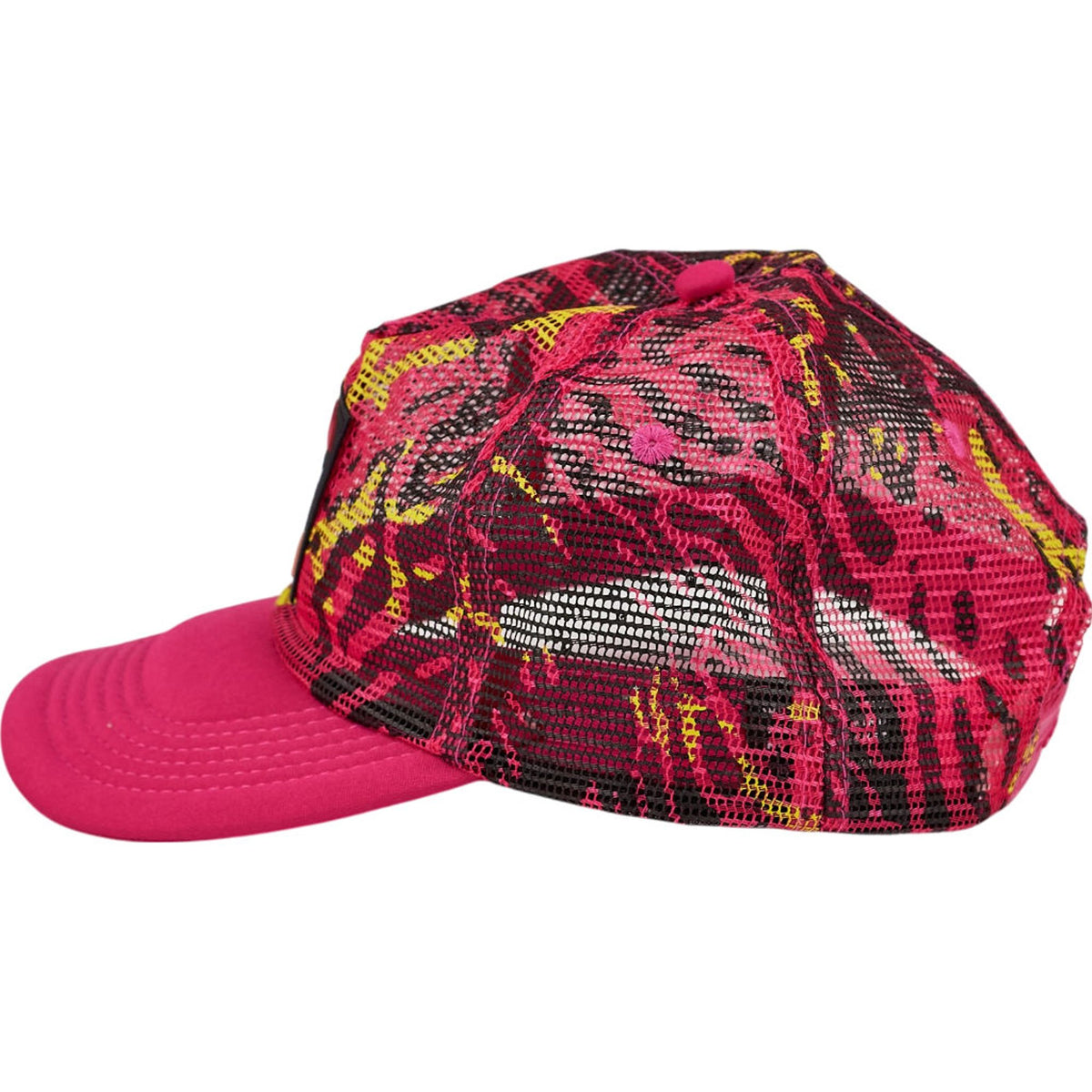 Billionaire Boys Club Pink Fish Camo Trucker Cap O/S