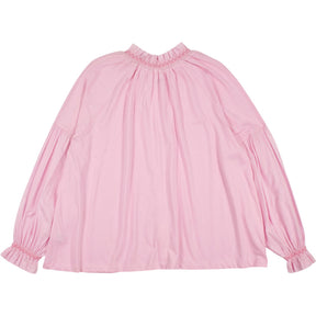 NRBY Pink Smocked Collar Blouse