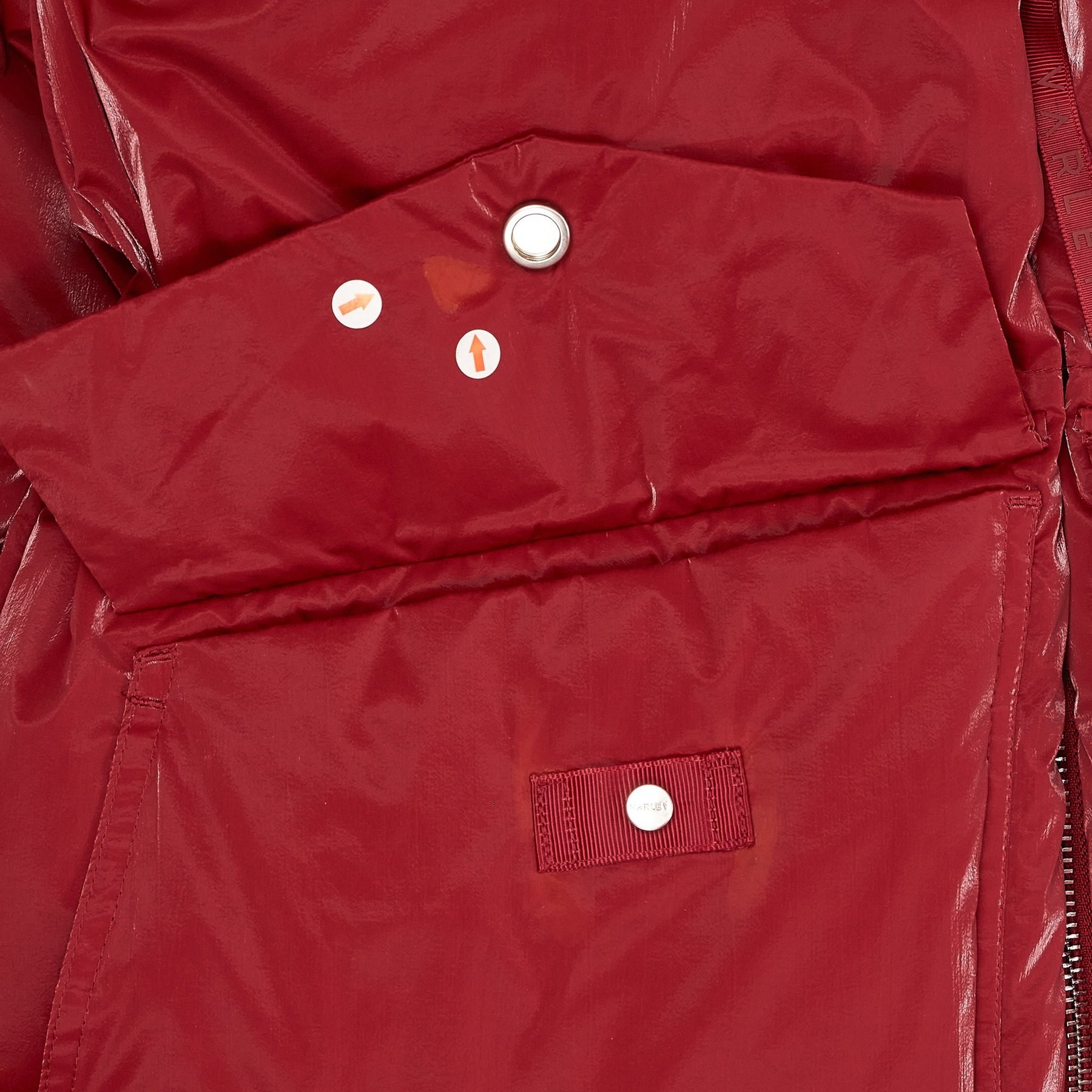 Varley Red Fulerton Down Jacket