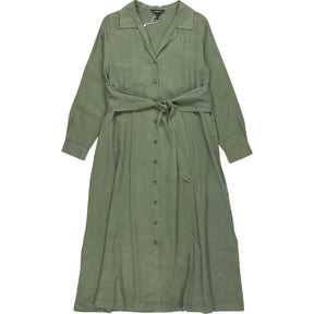 Isabella Oliver Maternity Green Tencel Midi Dress