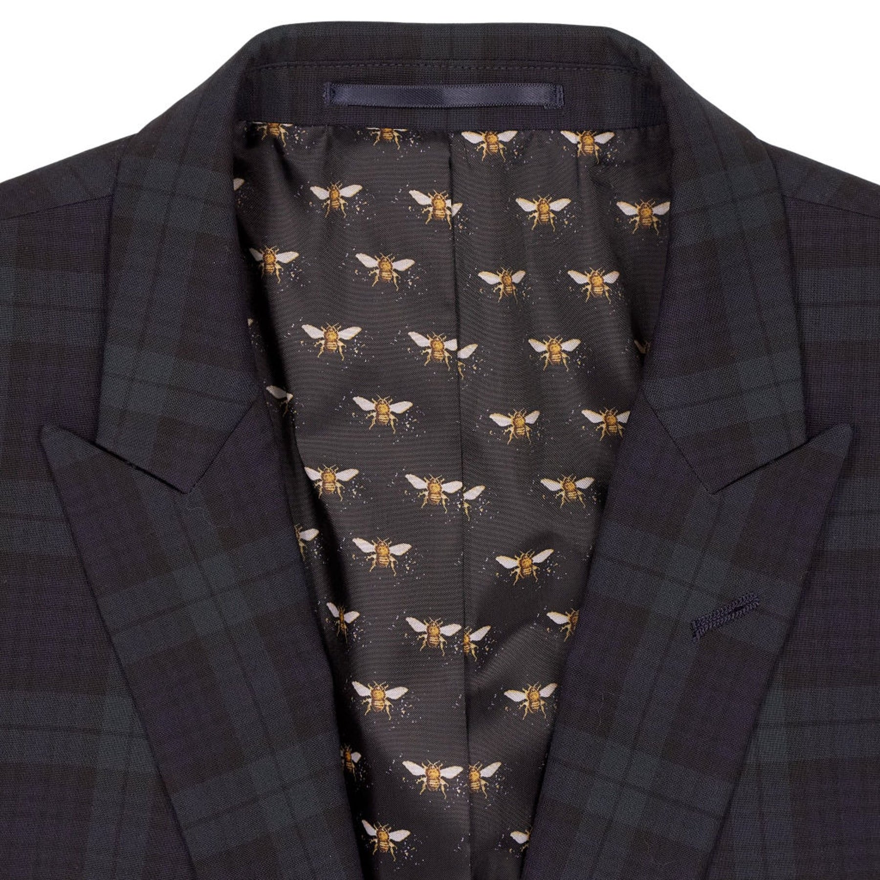 Limehaus Green Check Suit Jacket