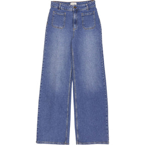 Hush Blue Rowan Flared Jeans
