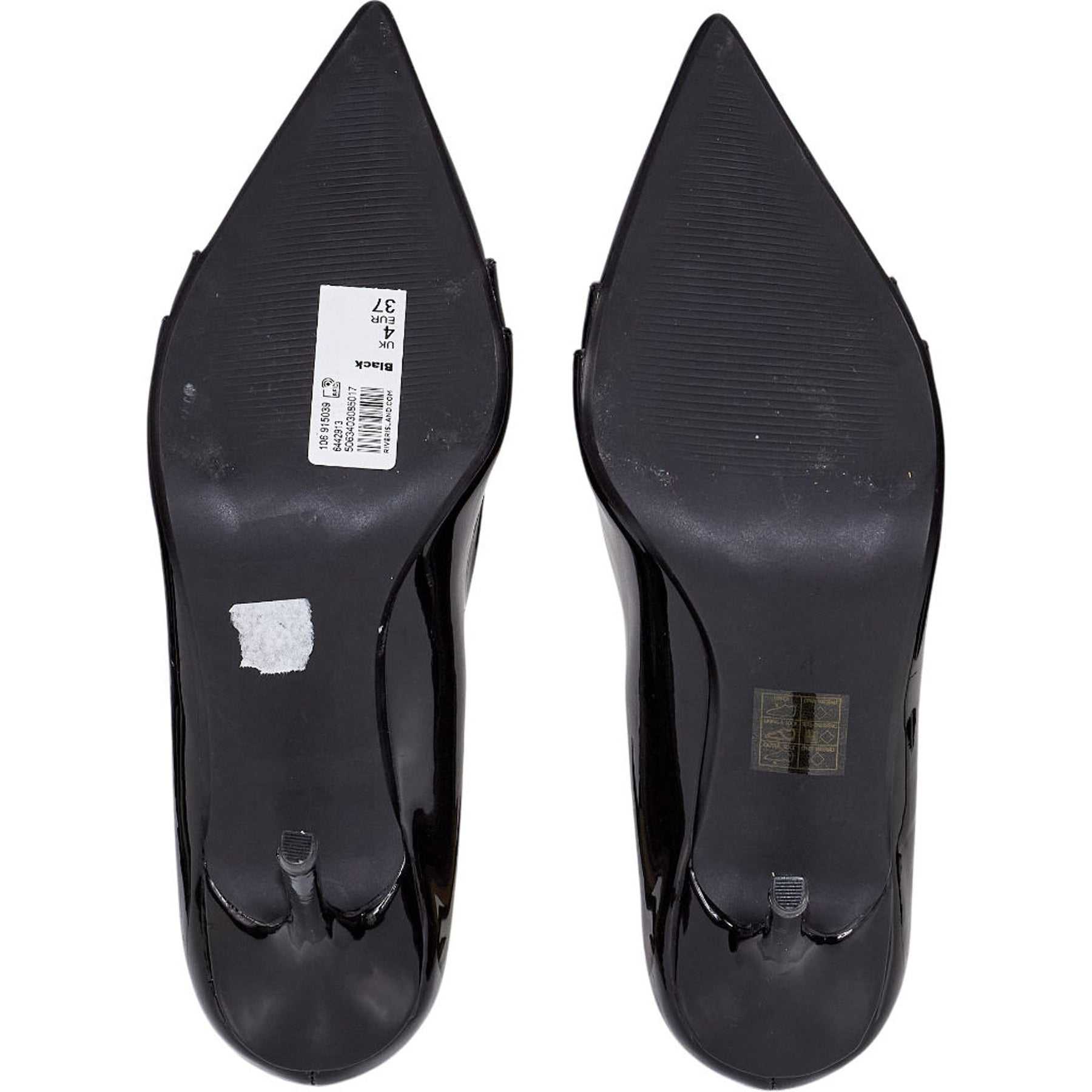 River Island Black Patent Heels