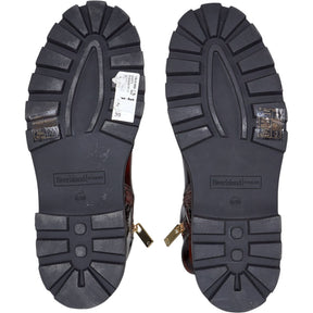 River Island Brown Leather Brogue Boots