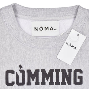 NOMA Grey Cotton Blend Sweatshirt