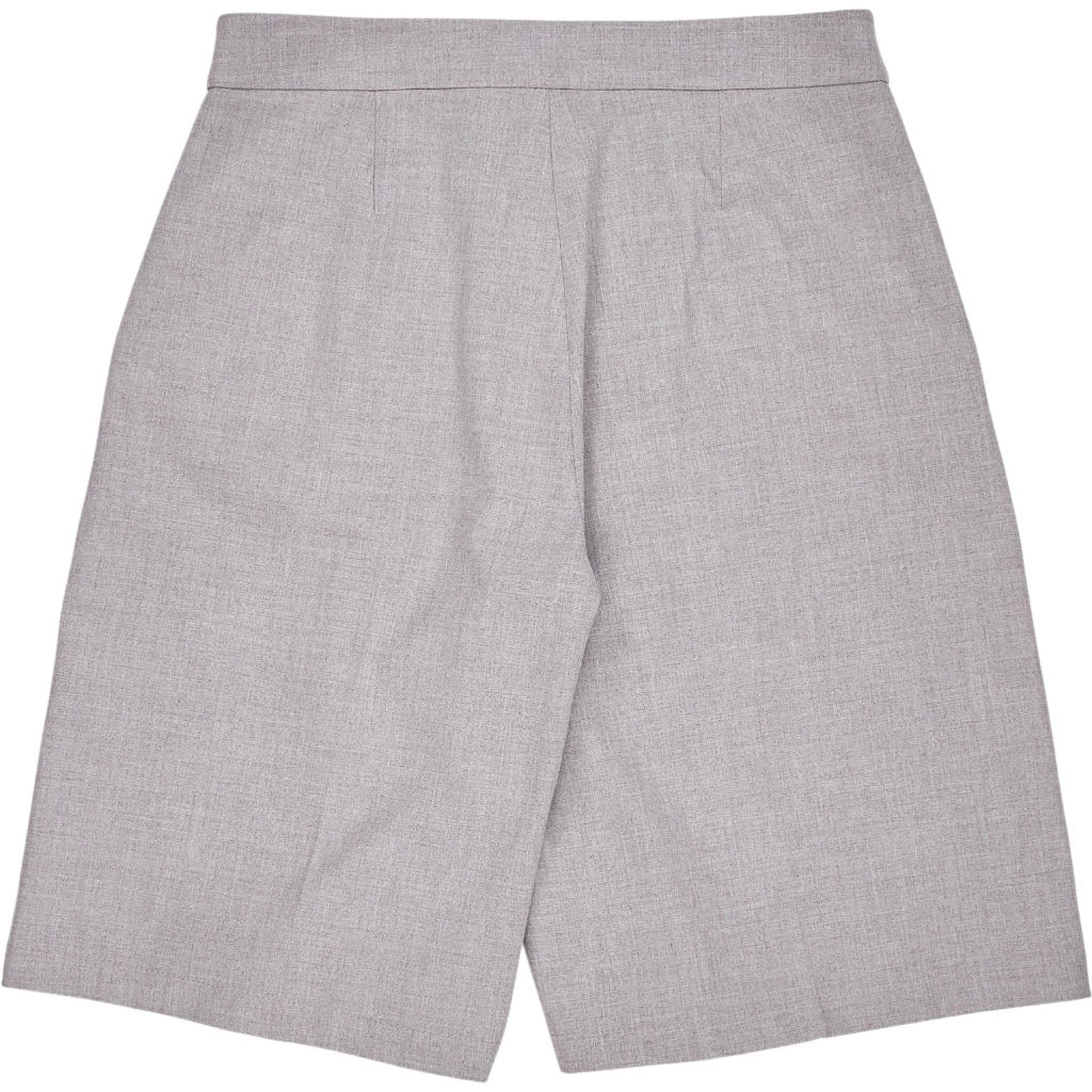 Pull & Bear Grey Pleated Shorts