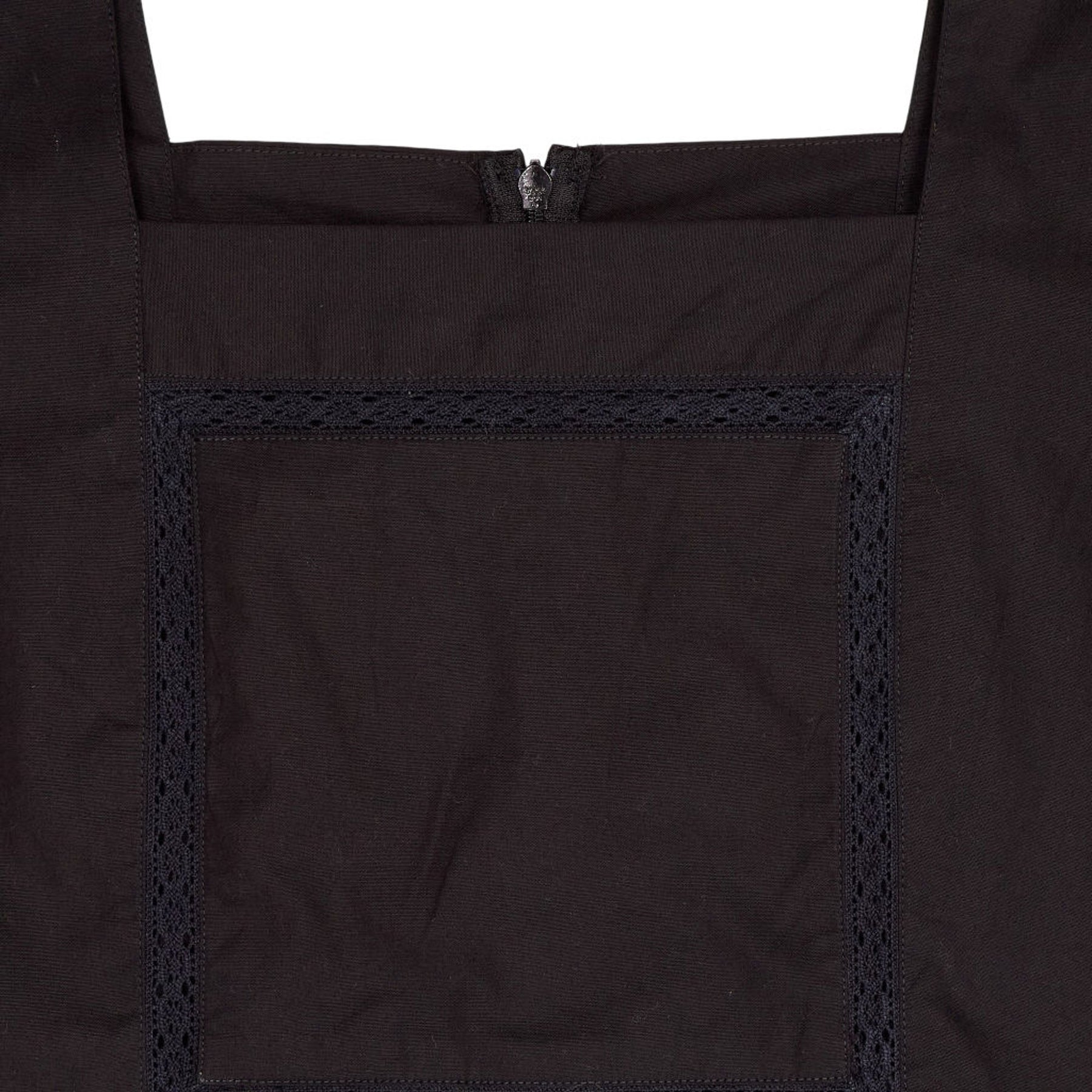 Omnes Maddison Black Poplin Dress
