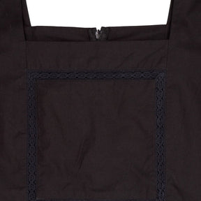 Omnes Maddison Black Poplin Dress