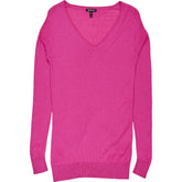 Baukjen Pink Merino Wool V-Neck Jumper