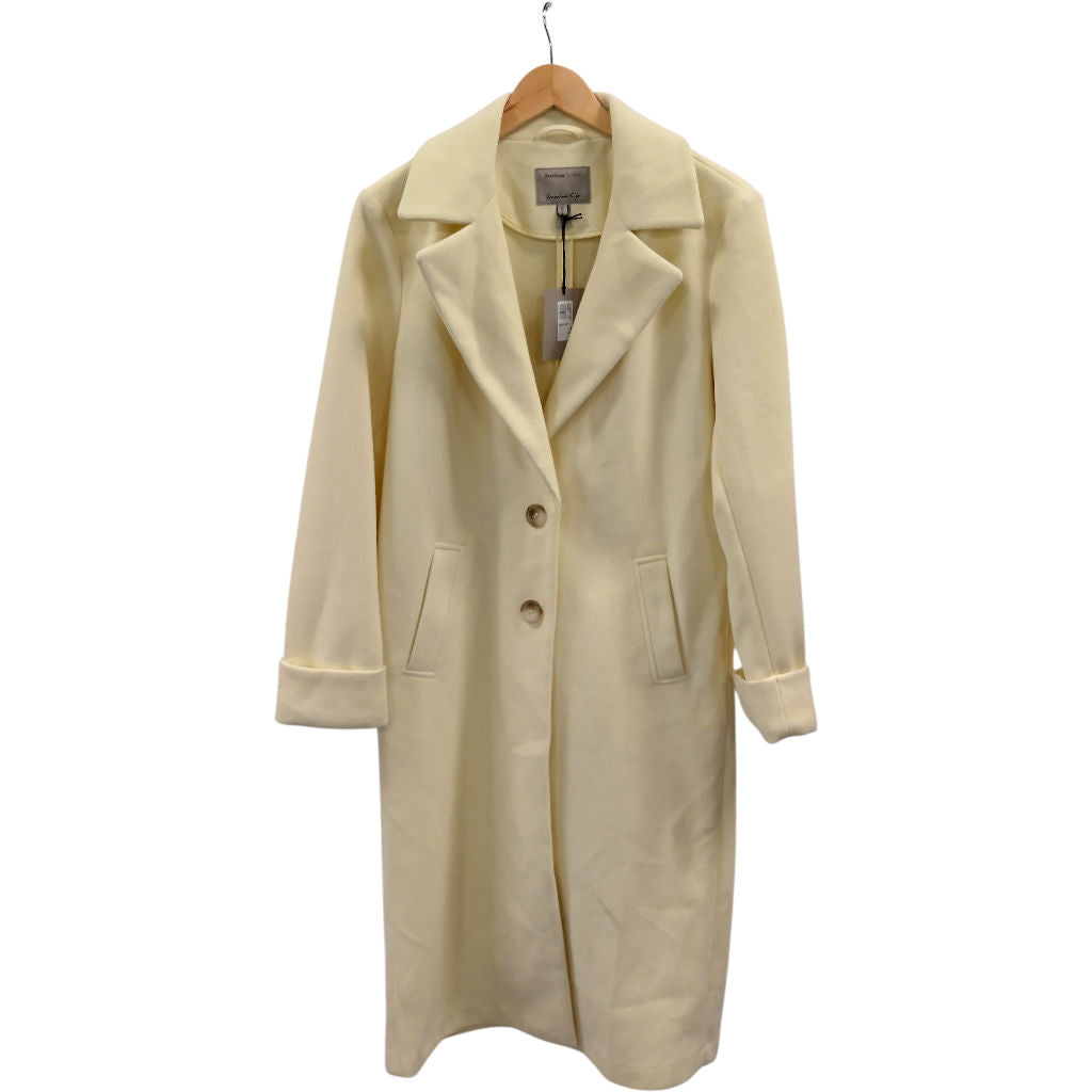 River Island Light Yellow Long Coat