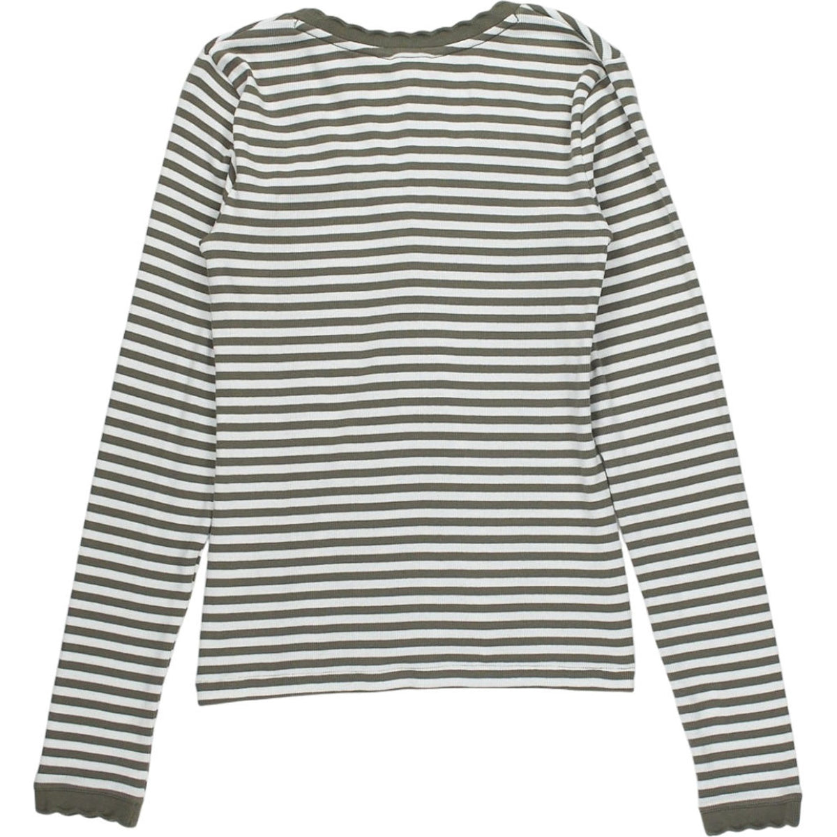 Beaufort & Blake Stripe Button Top