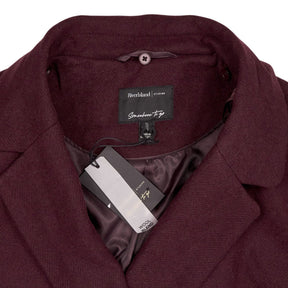 River Island Purple Wool Blend Coat