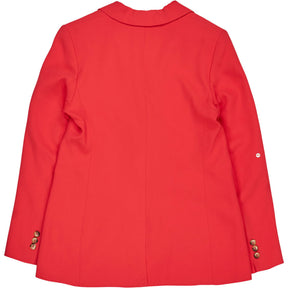 Baukjen Poppy Red Bethany Ecotwill Blazer Jacket