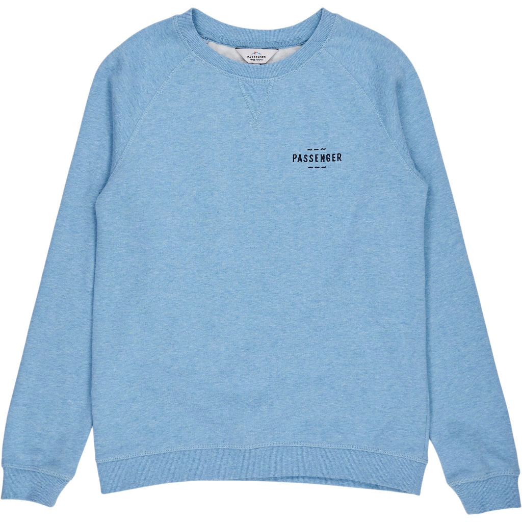 Passenger Blue Crew Neck Sweatshirt