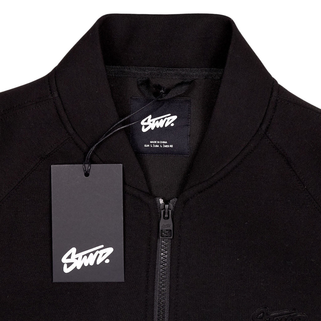 Pull & Bear Black Bomber Jacket