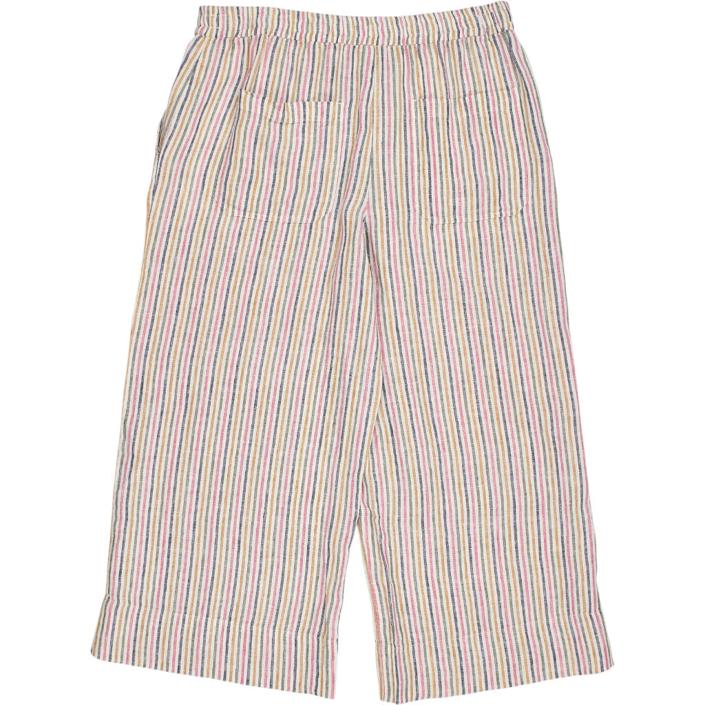 WYSE Striped Angeline Linen Trousers