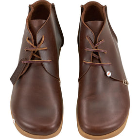 YMC Brown Leather Archer Boots UK 8