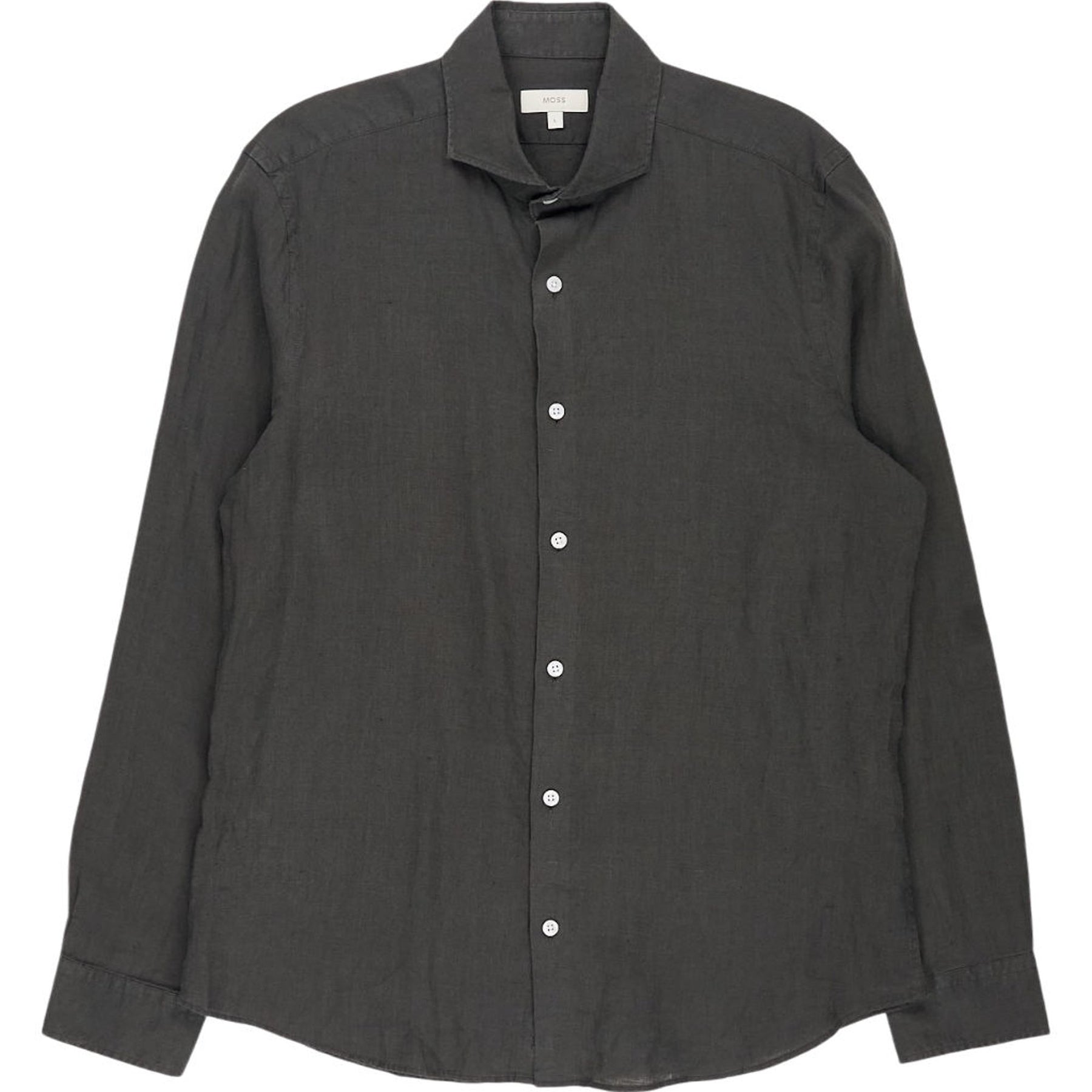 Moss Green Linen Shirt