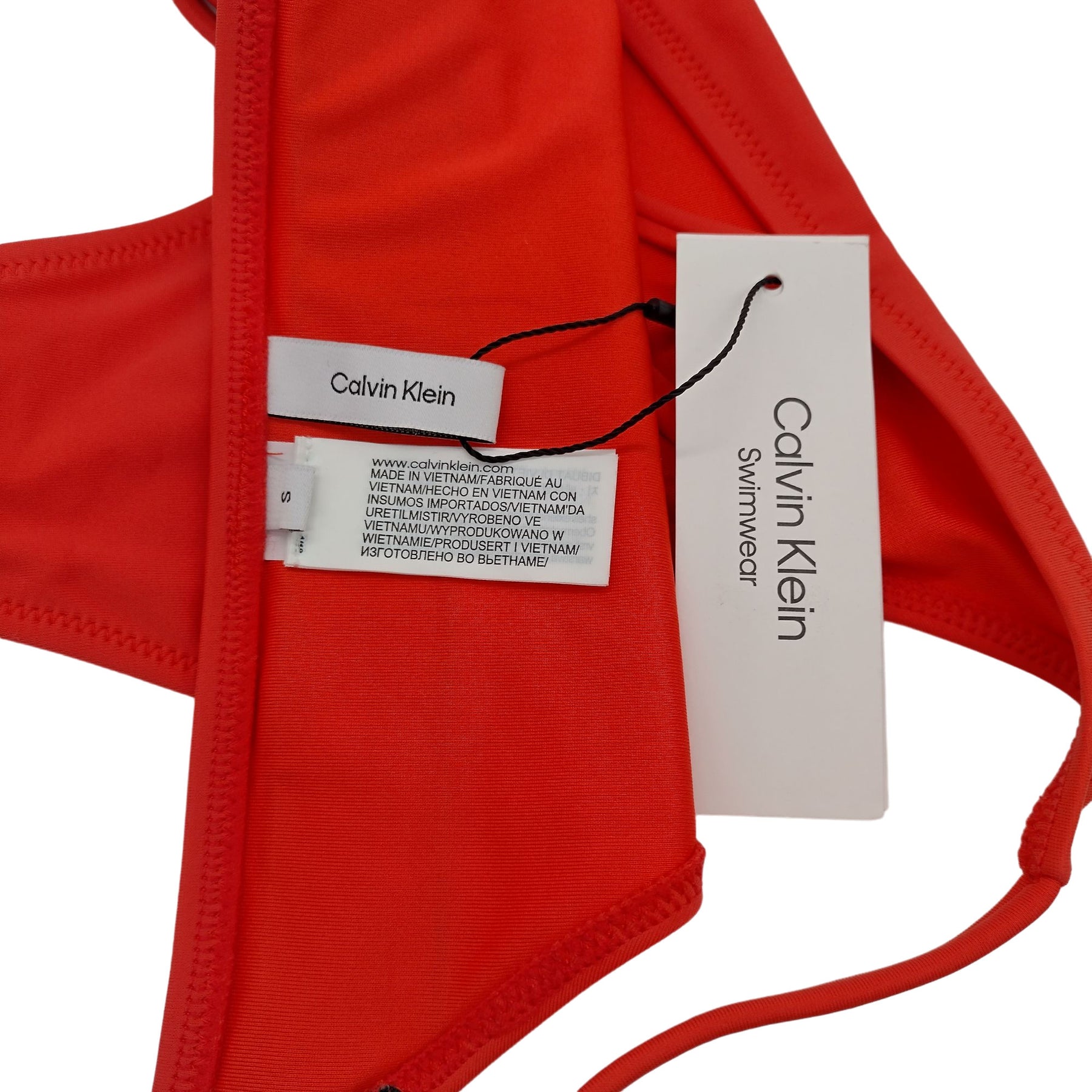 Calvin Klein Red Swimwear Bottoms